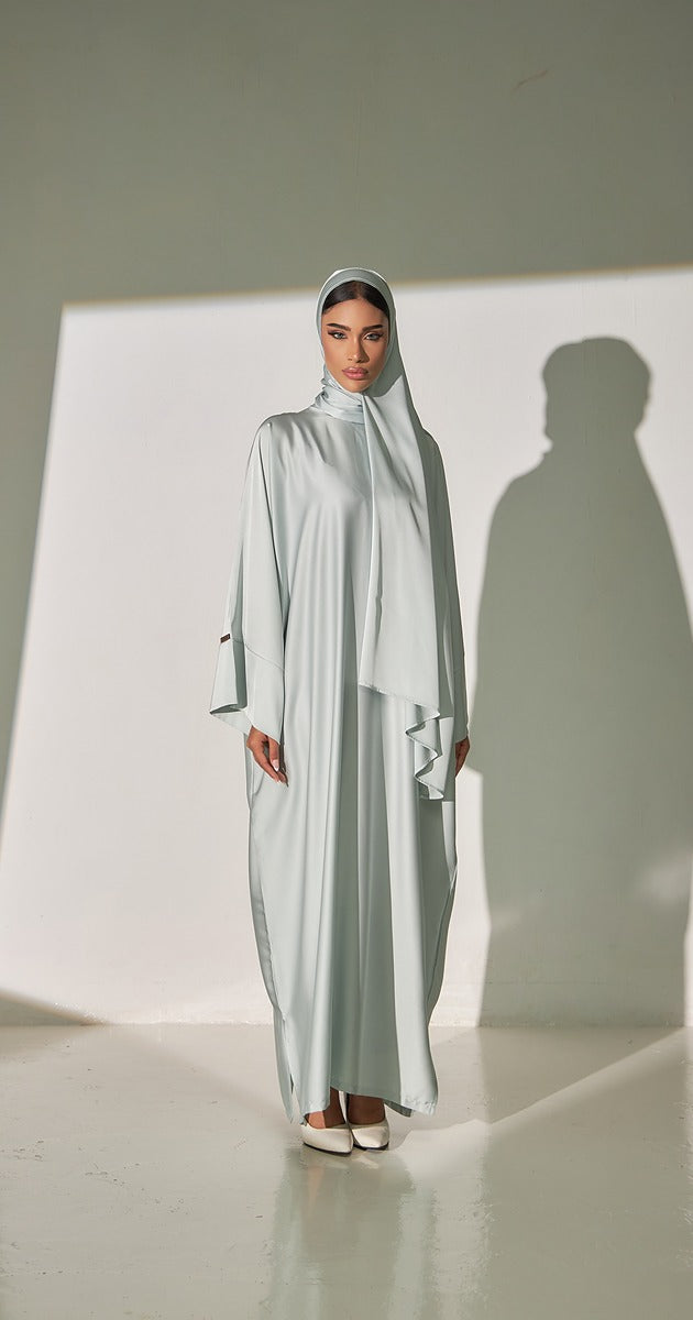 Sophia Abaya in Aquamarine