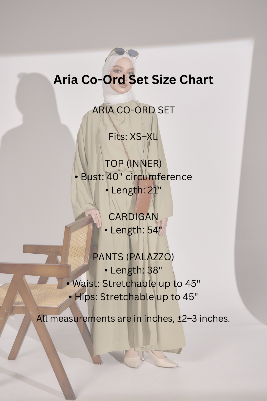 Aria Co-Ord Set in Black