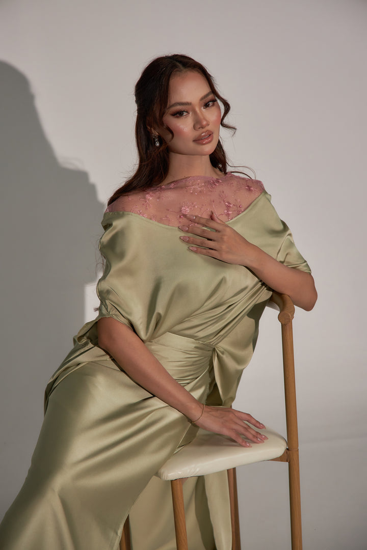 Celine in Strawberry Matcha