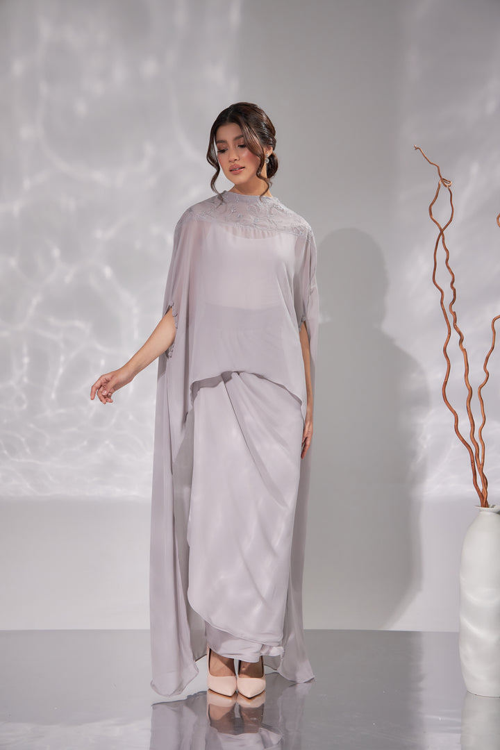 Enara in Dove Grey