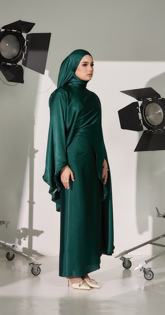 Yara Set Series in Emerald Green