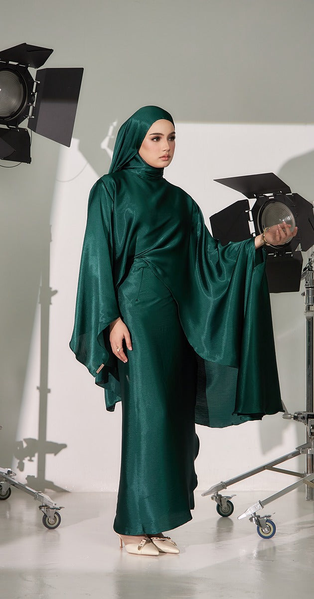 Yara Set Series in Emerald Green