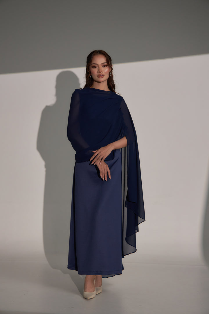 Kylie Dress in Midnight Blue