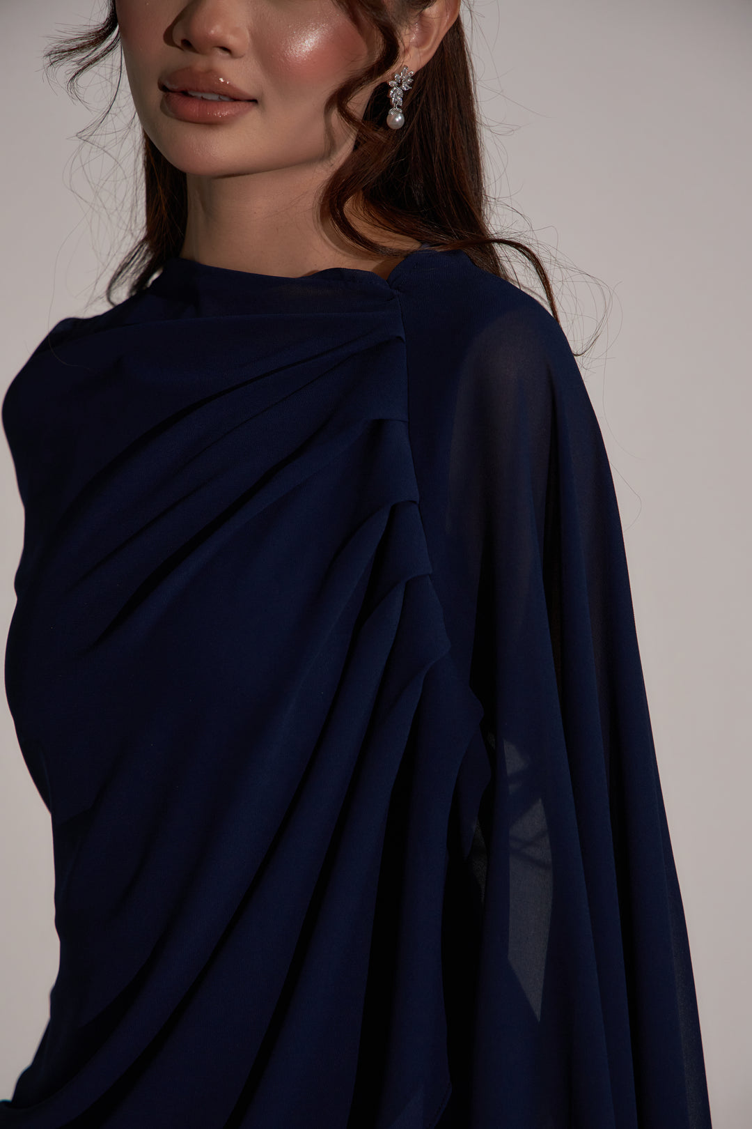 Kylie Dress in Midnight Blue