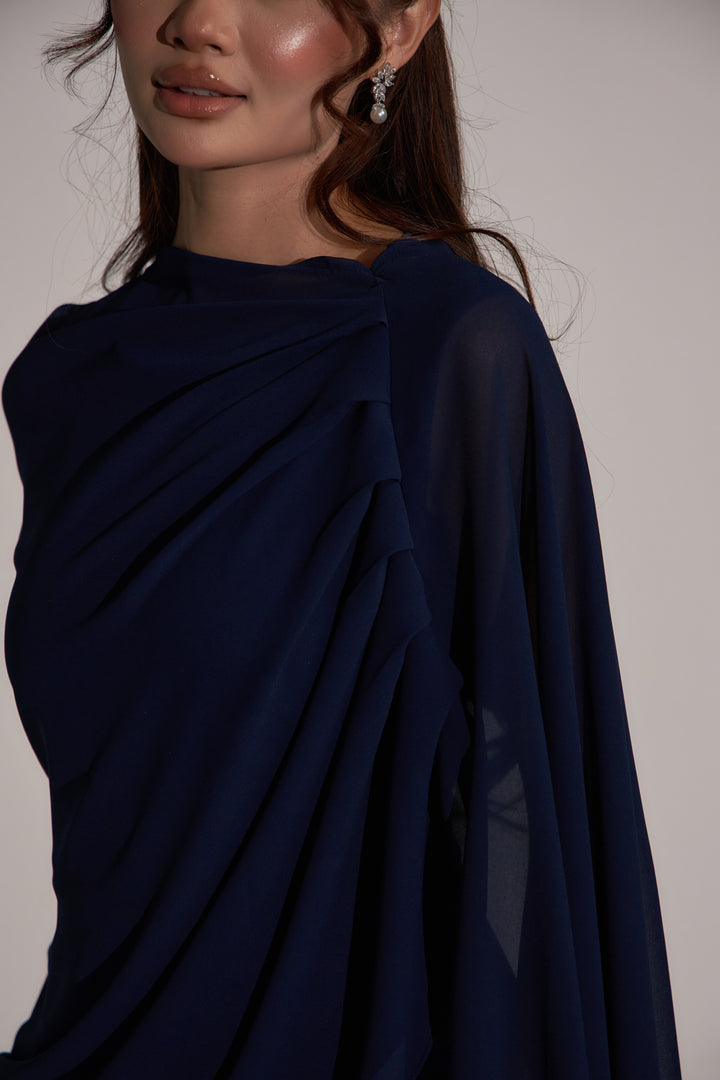 Kylie Dress in Midnight Blue