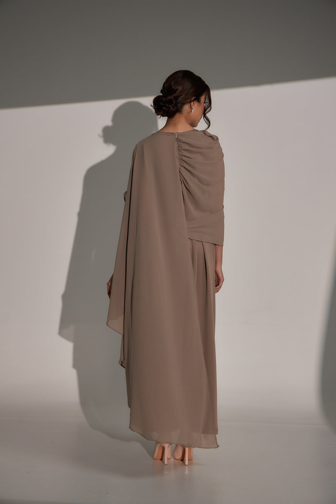 Kylie Dress in Taupe