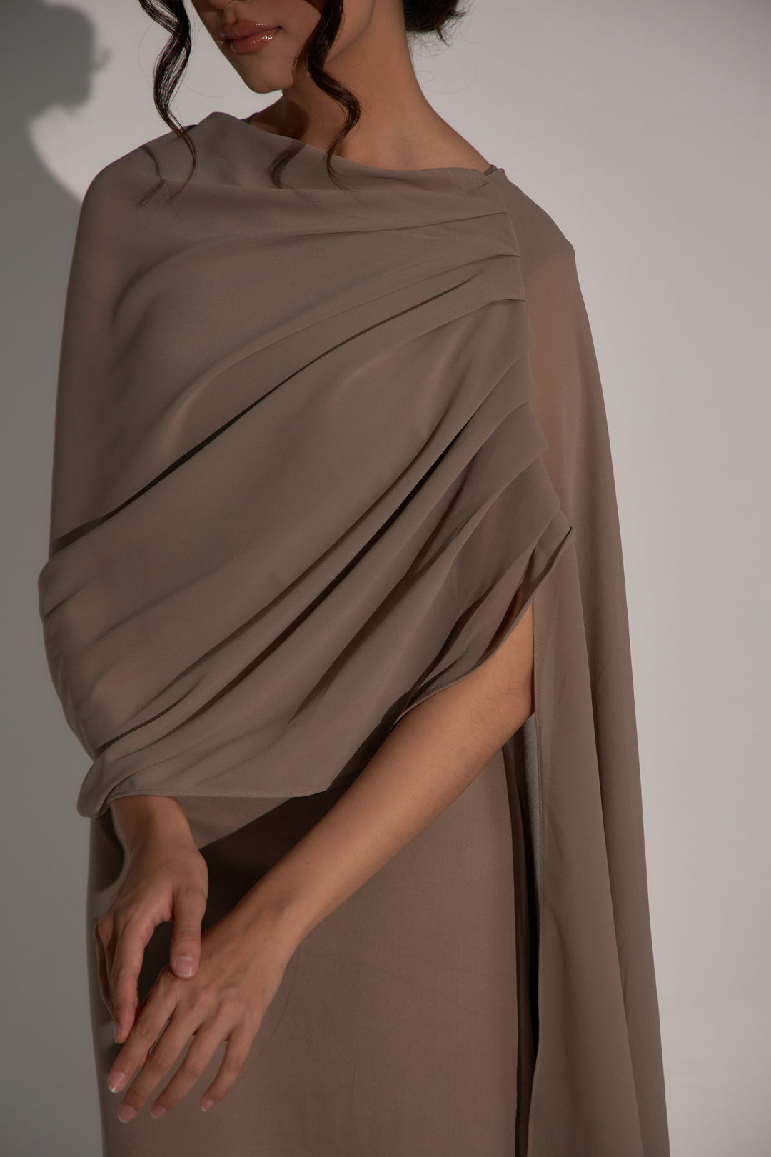 Kylie Dress in Taupe