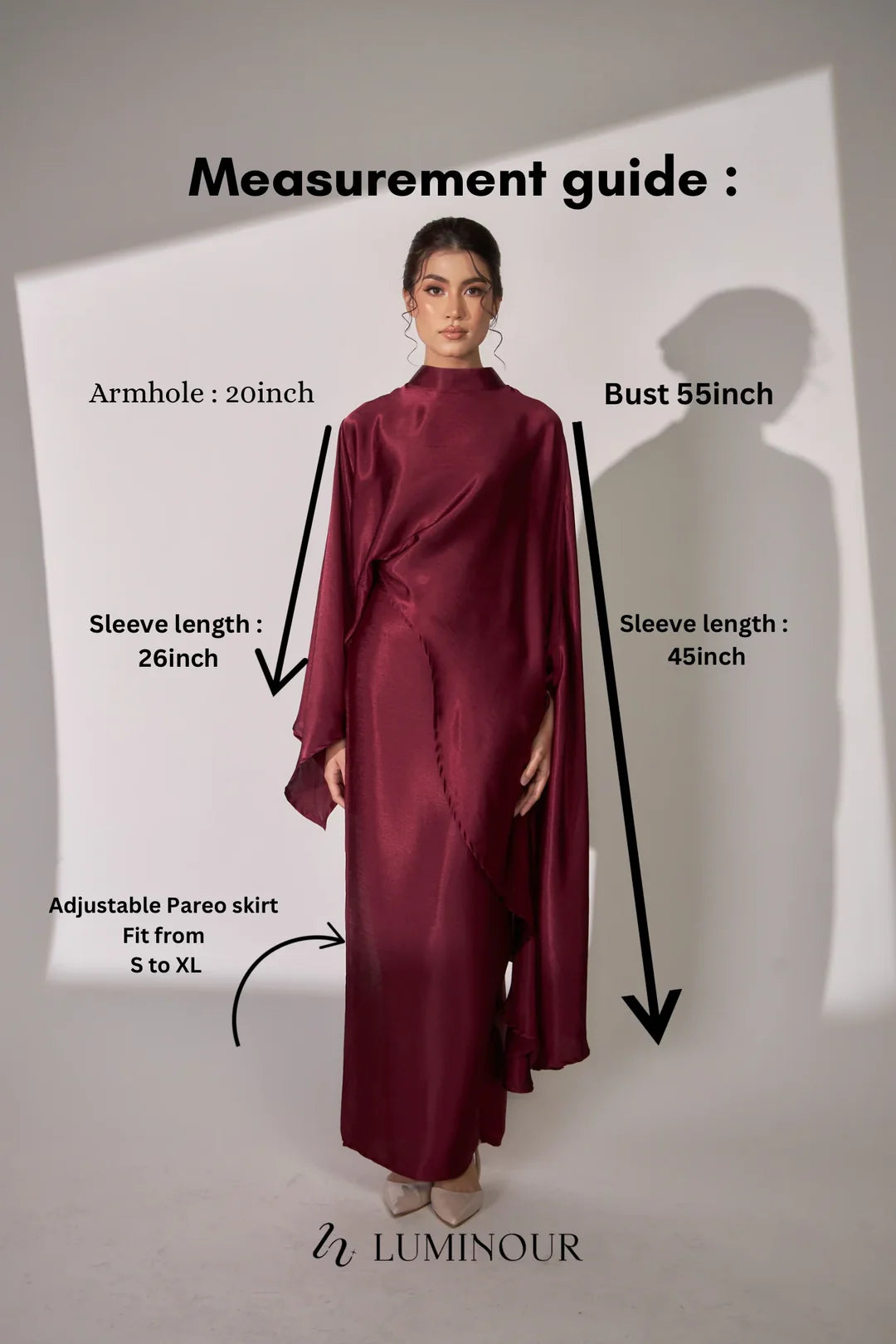 Yara Set Series in Maroon